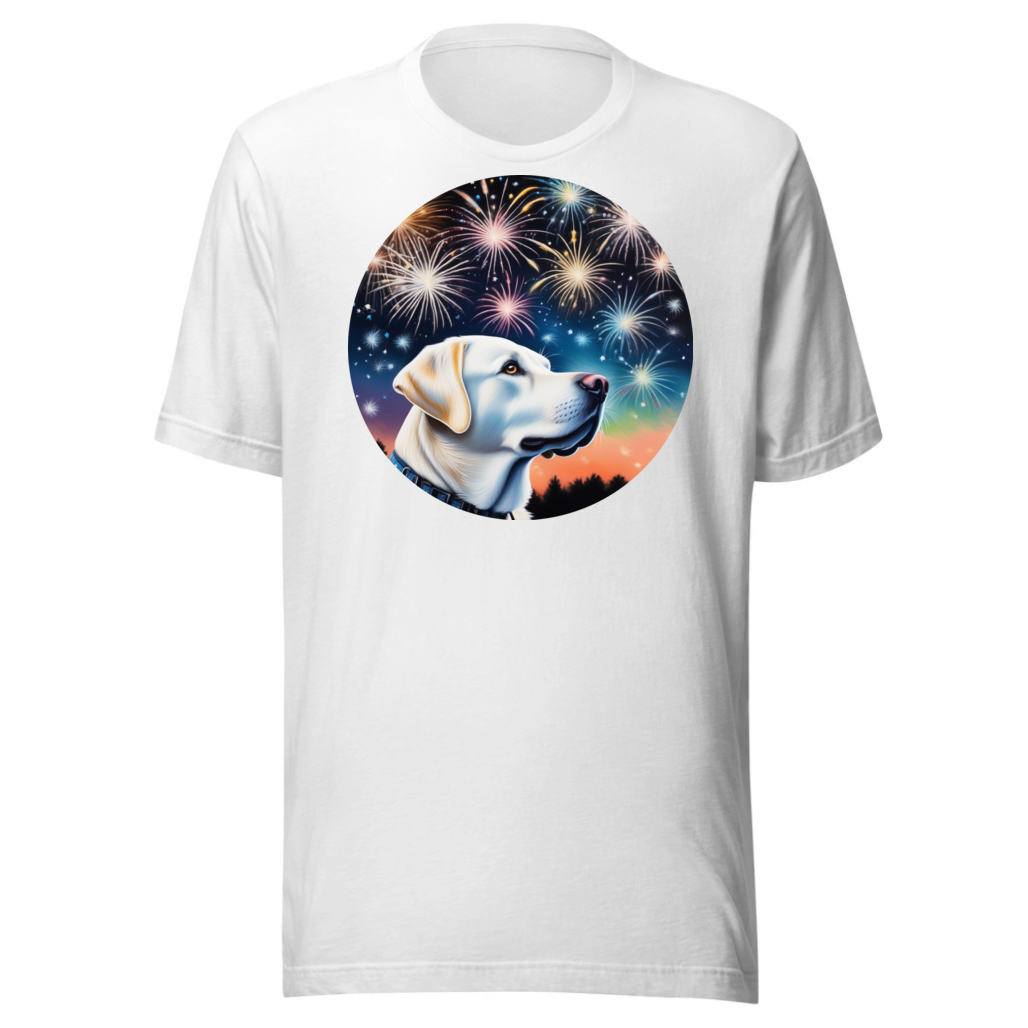 PugMug Custom White Labrador Retriever T-Shirt