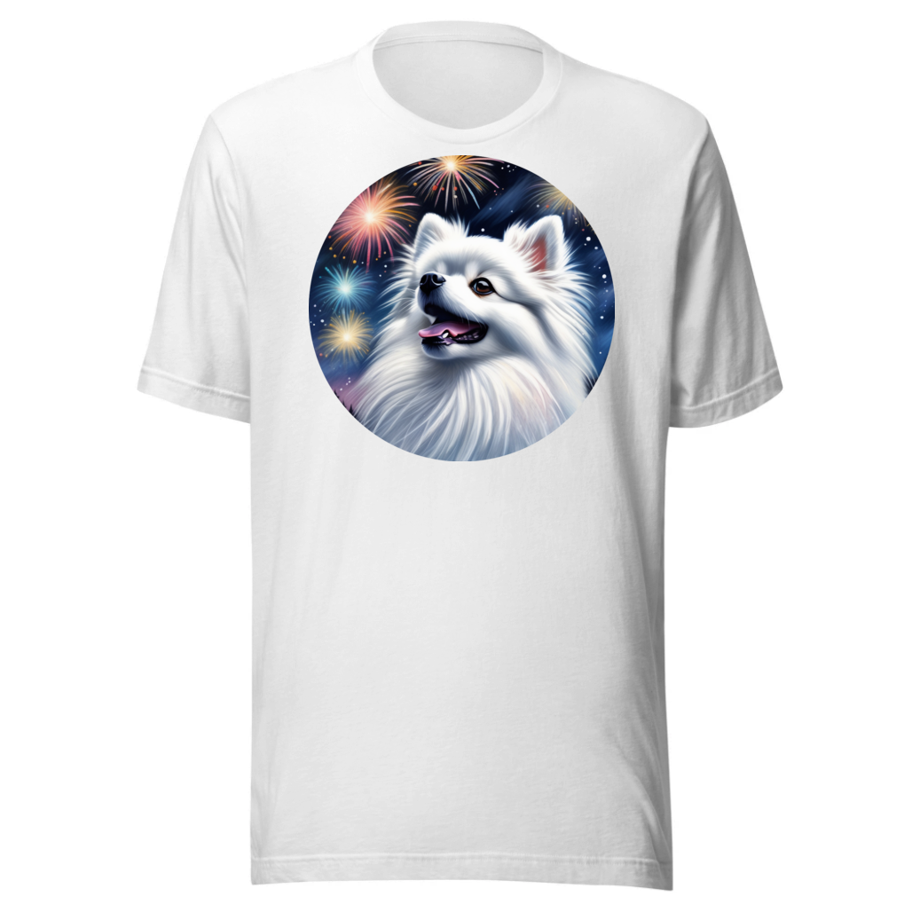 PugMug Custom White Pomeranian T-Shirt