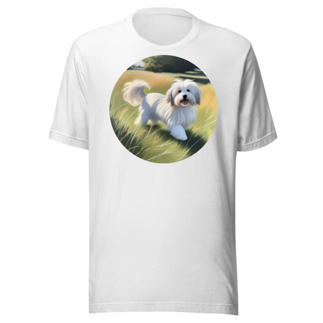 PugMug Custom White Havanese Dog T-Shirt