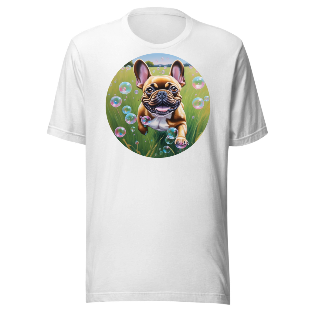 PugMug Custom Tan French Bulldog T-Shirt