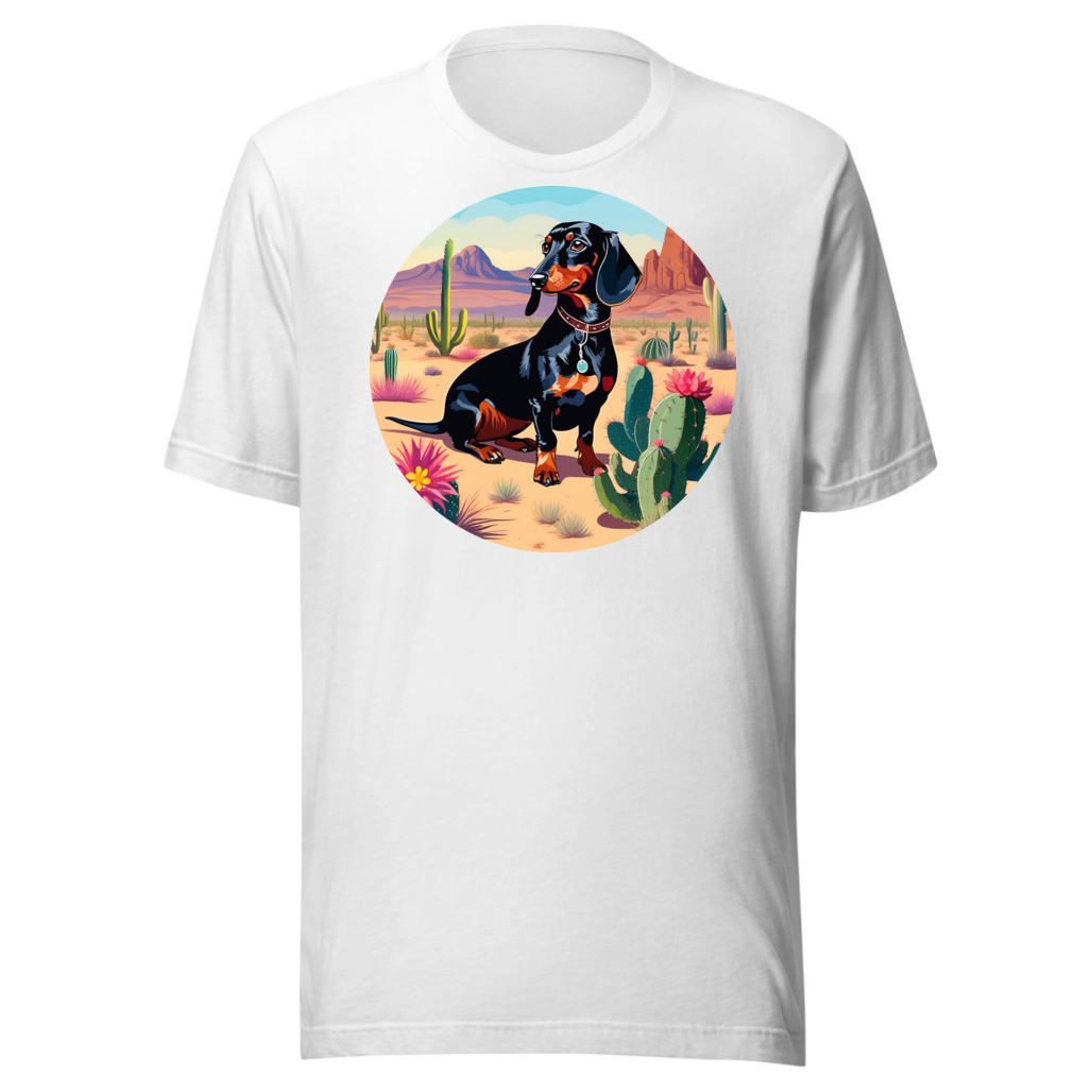 PugMug Custom Black Dachshund T-Shirt