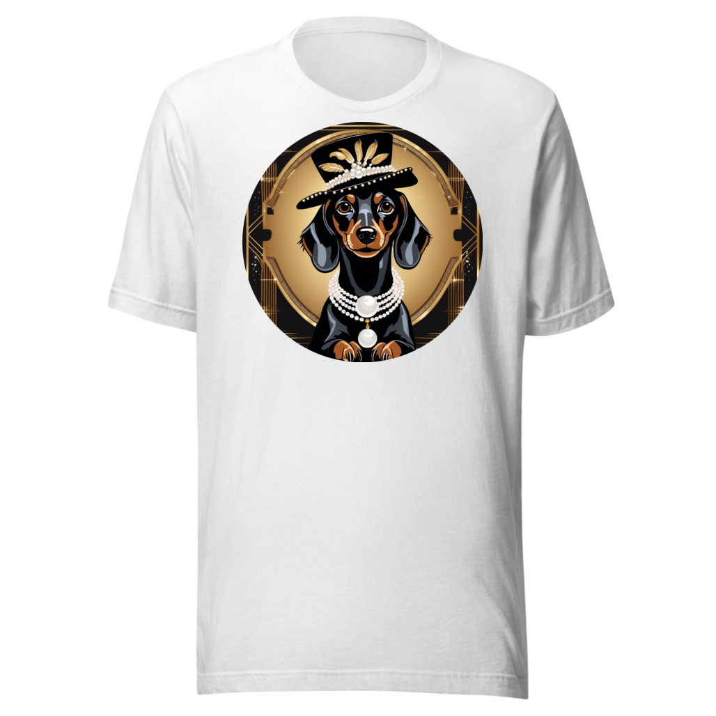 PugMug Custom Black Dachshund T-Shirt