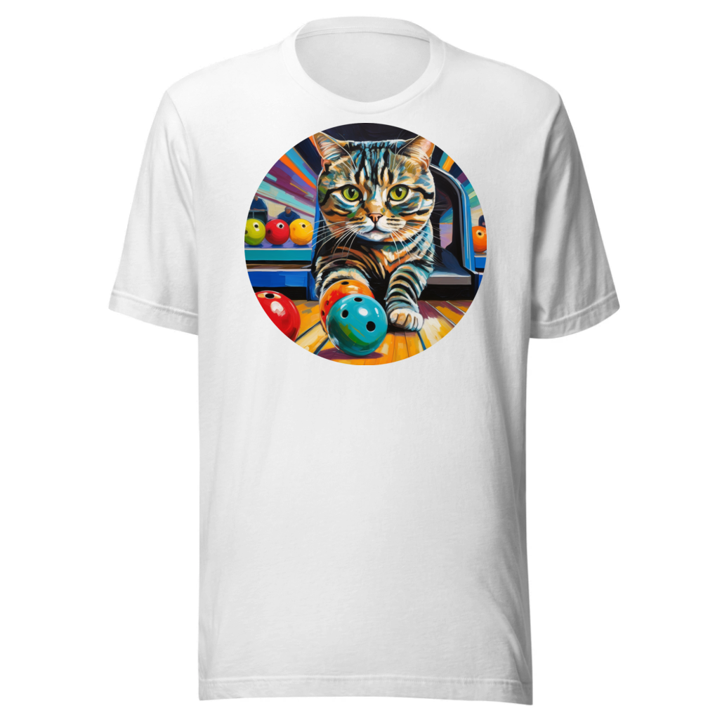 PugMug Custom Tabby Scottish Fold Cat T-Shirt