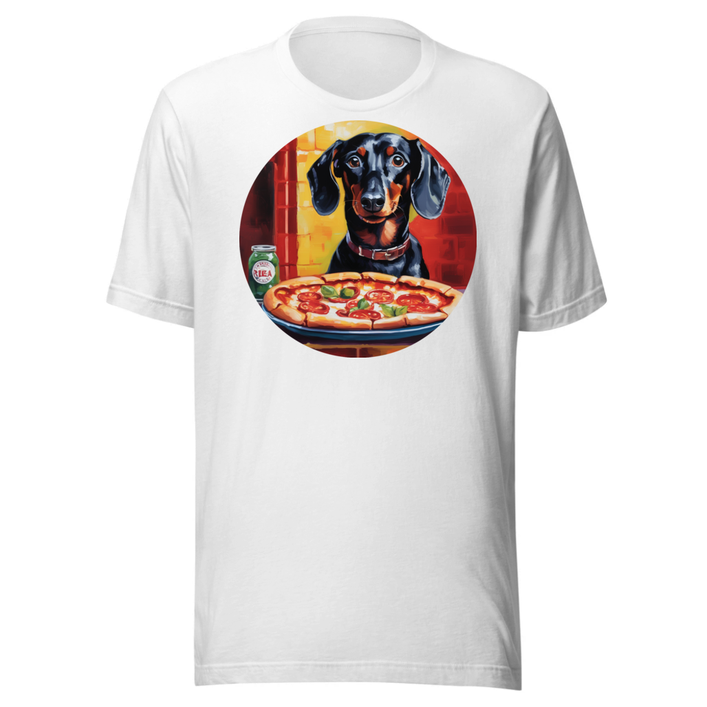 PugMug Custom Black Dachshund T-Shirt