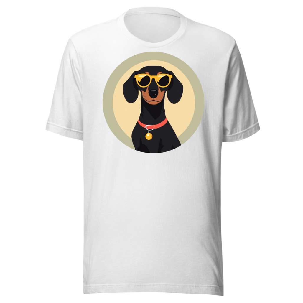PugMug Custom Black Dachshund T-Shirt