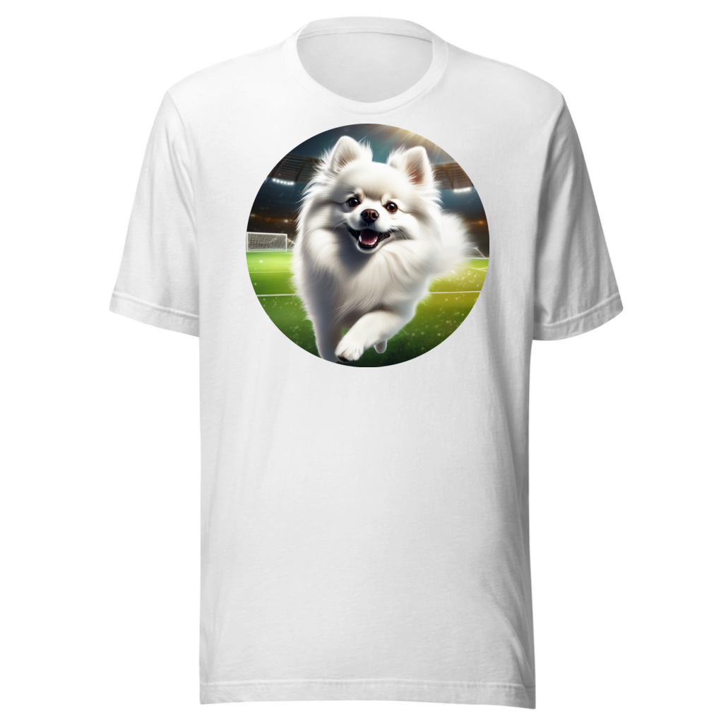 PugMug Custom White Pomeranian T-Shirt