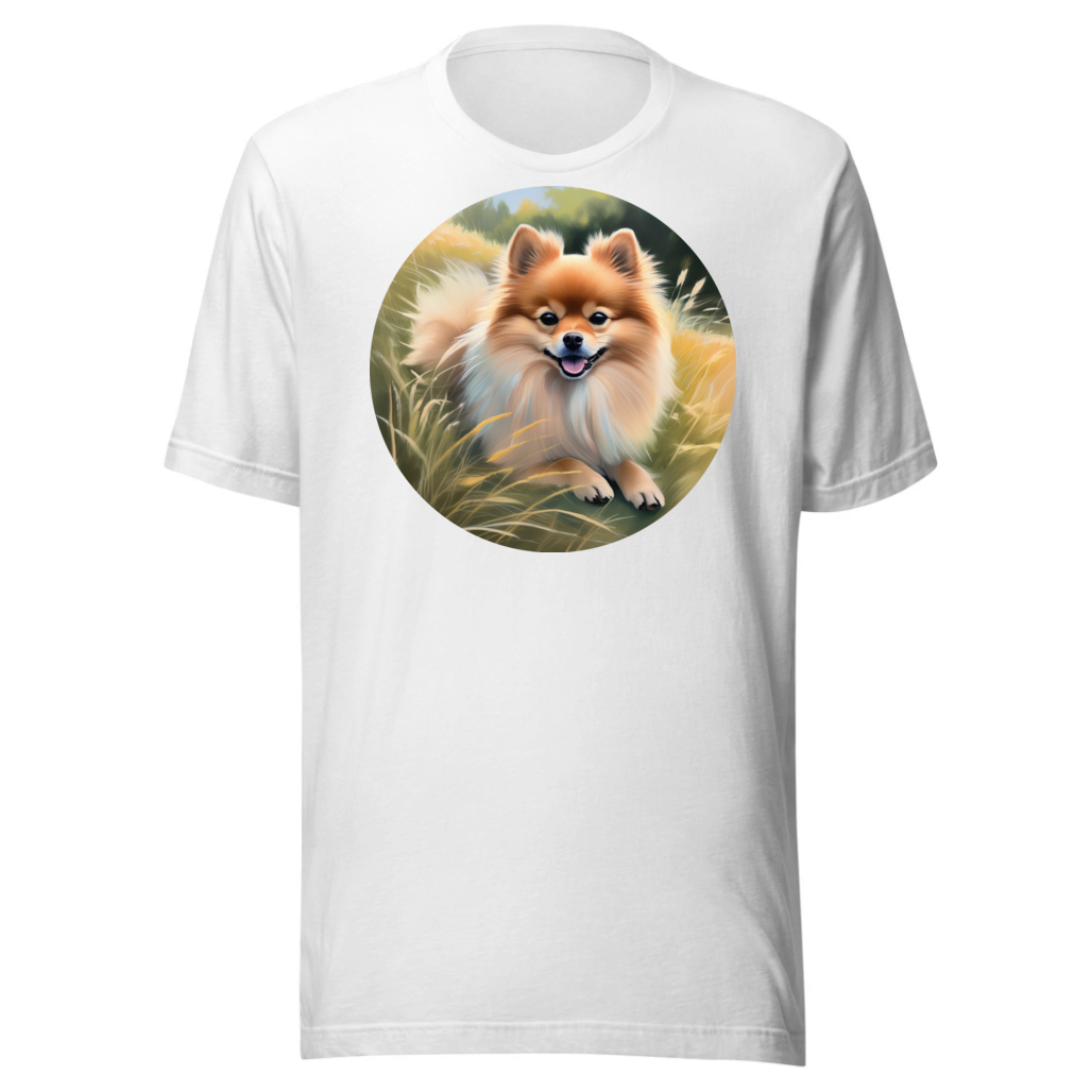 PugMug Custom Tan Pomeranian T-Shirt