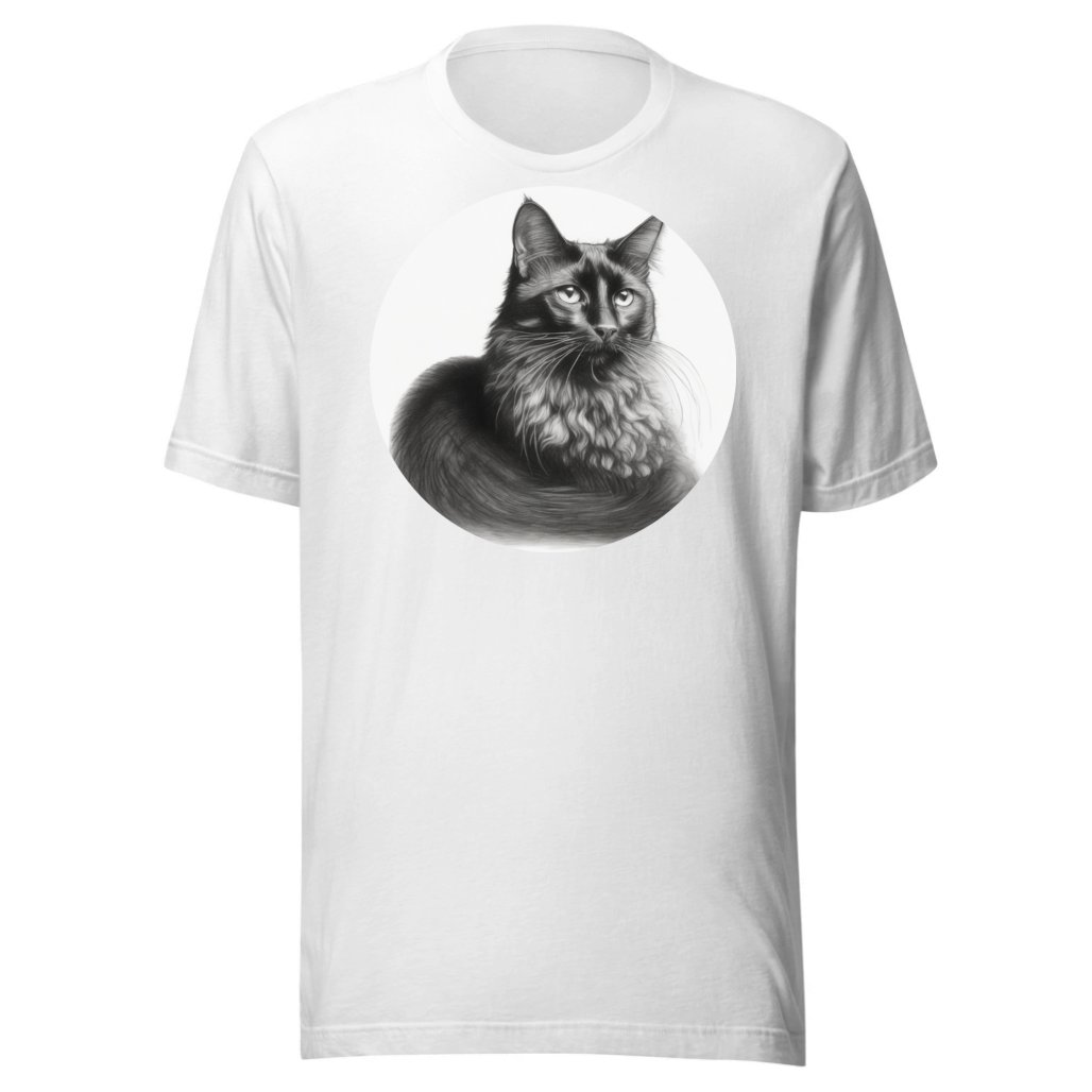 PugMug Custom Black Companion Cat T-Shirt