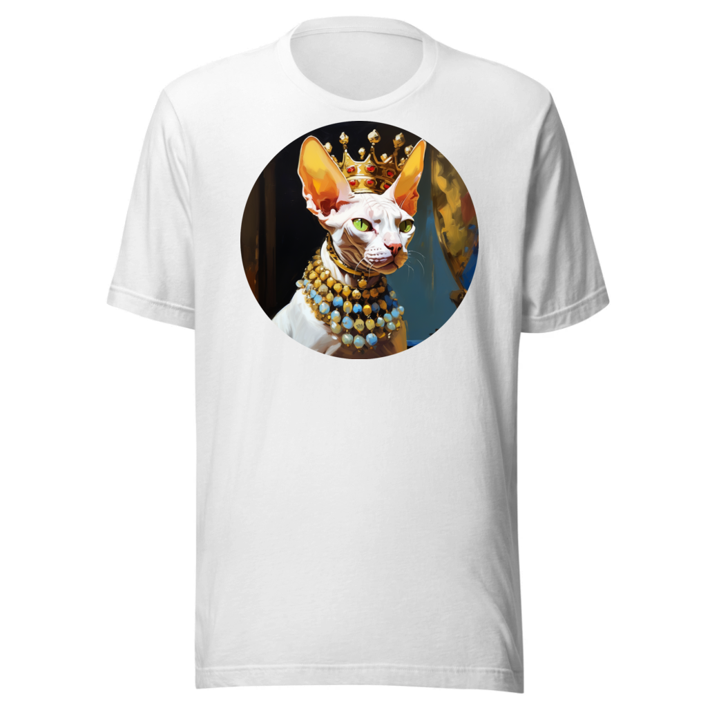 PugMug Custom White Sphynx Cat T-Shirt