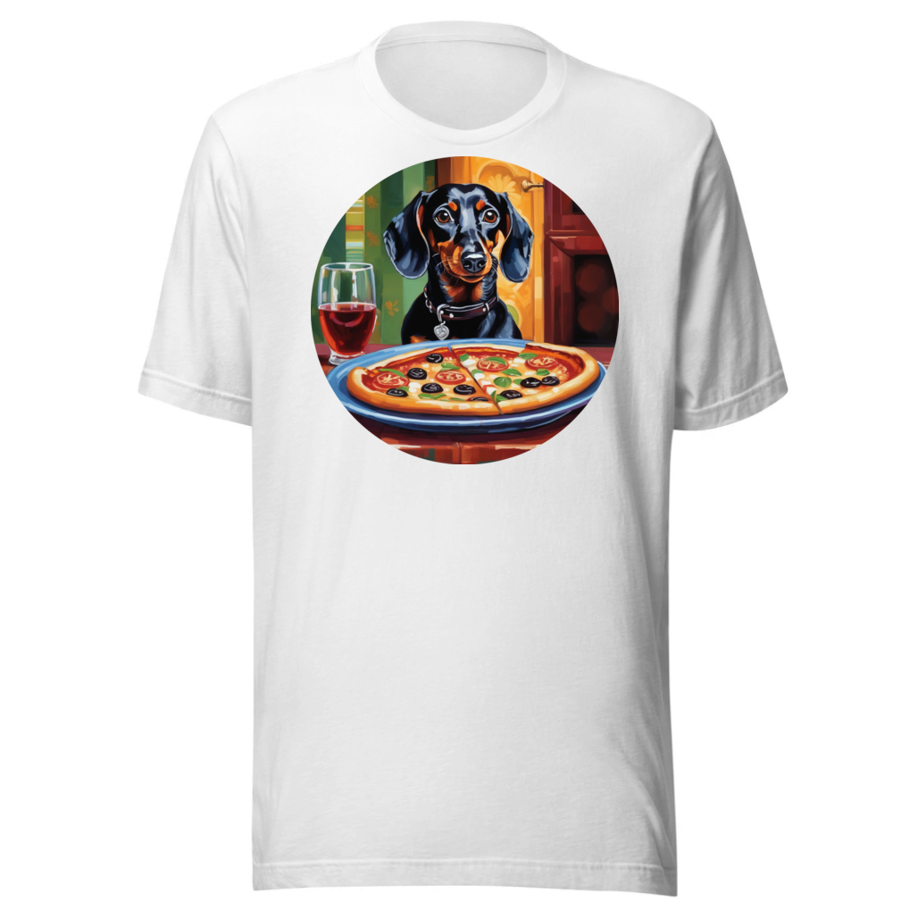 PugMug Custom Black Dachshund T-Shirt