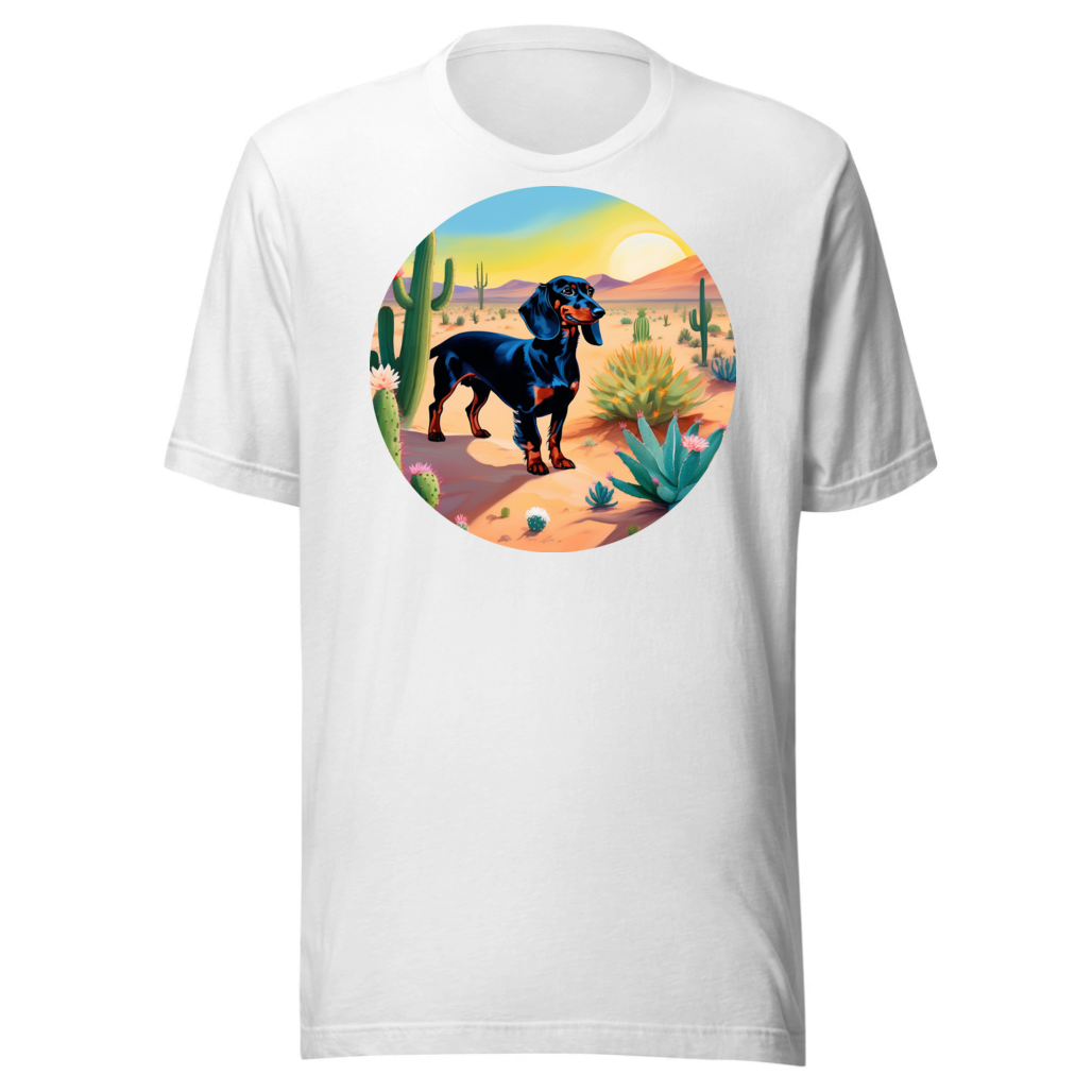 PugMug Custom Black Dachshund T-Shirt