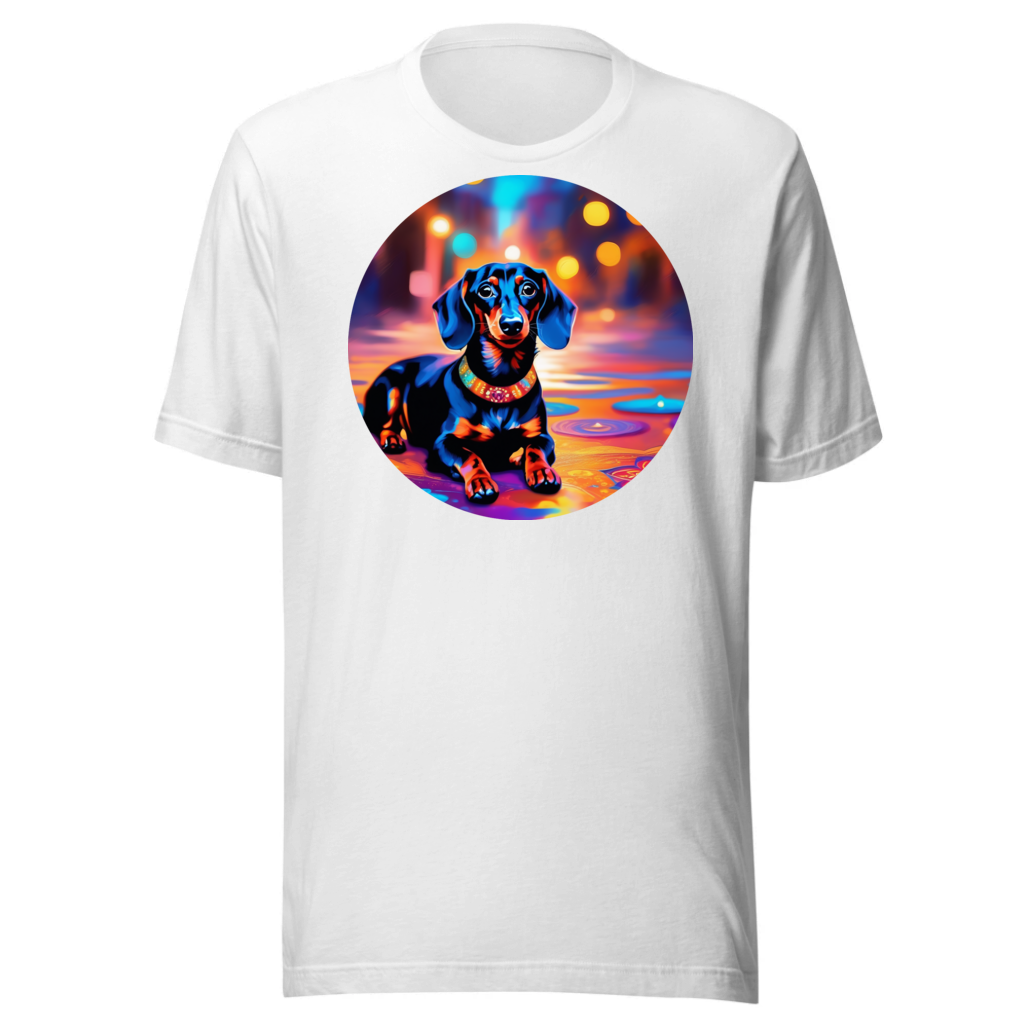 PugMug Custom Black Dachshund T-Shirt