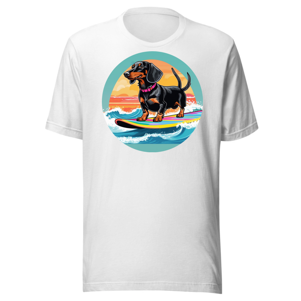 PugMug Custom Black Dachshund T-Shirt