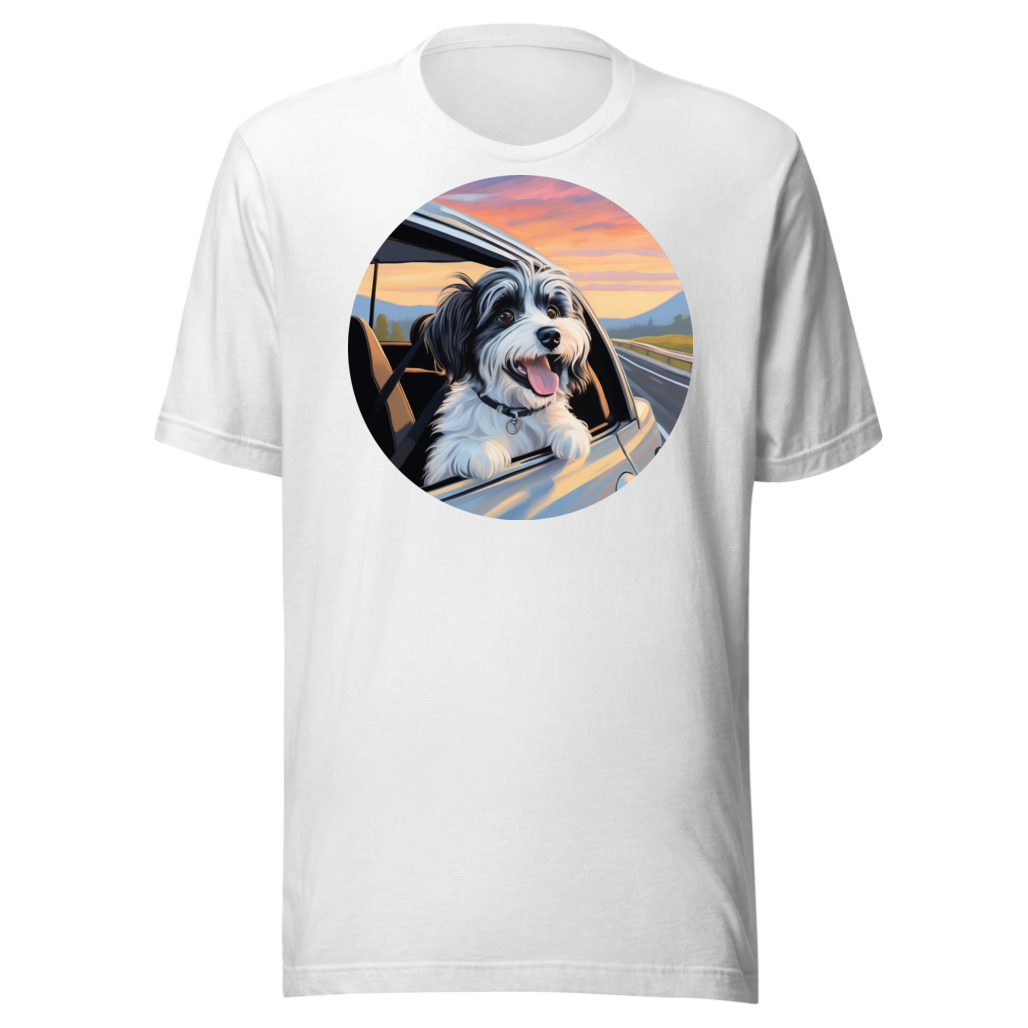 PugMug Custom Black-and-white Havanese Dog T-Shirt