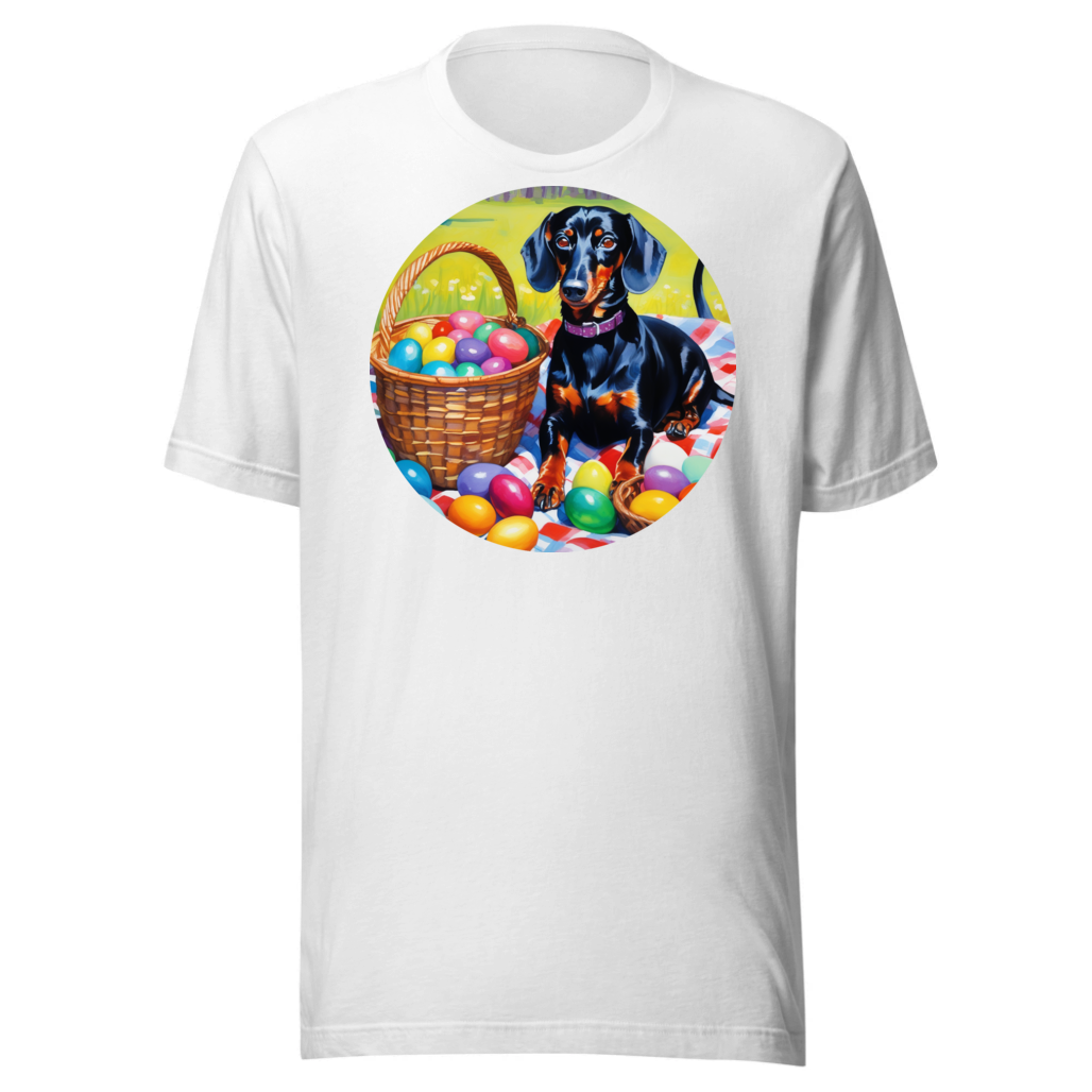 PugMug Custom Black Dachshund T-Shirt