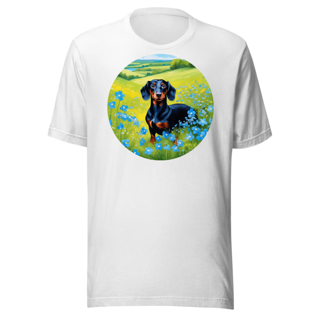 PugMug Custom Black Dachshund T-Shirt
