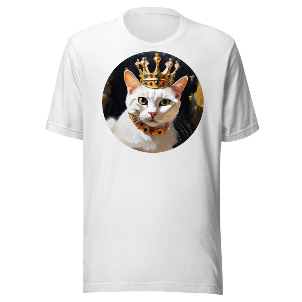 PugMug Custom White American Shorthair Cat T-Shirt