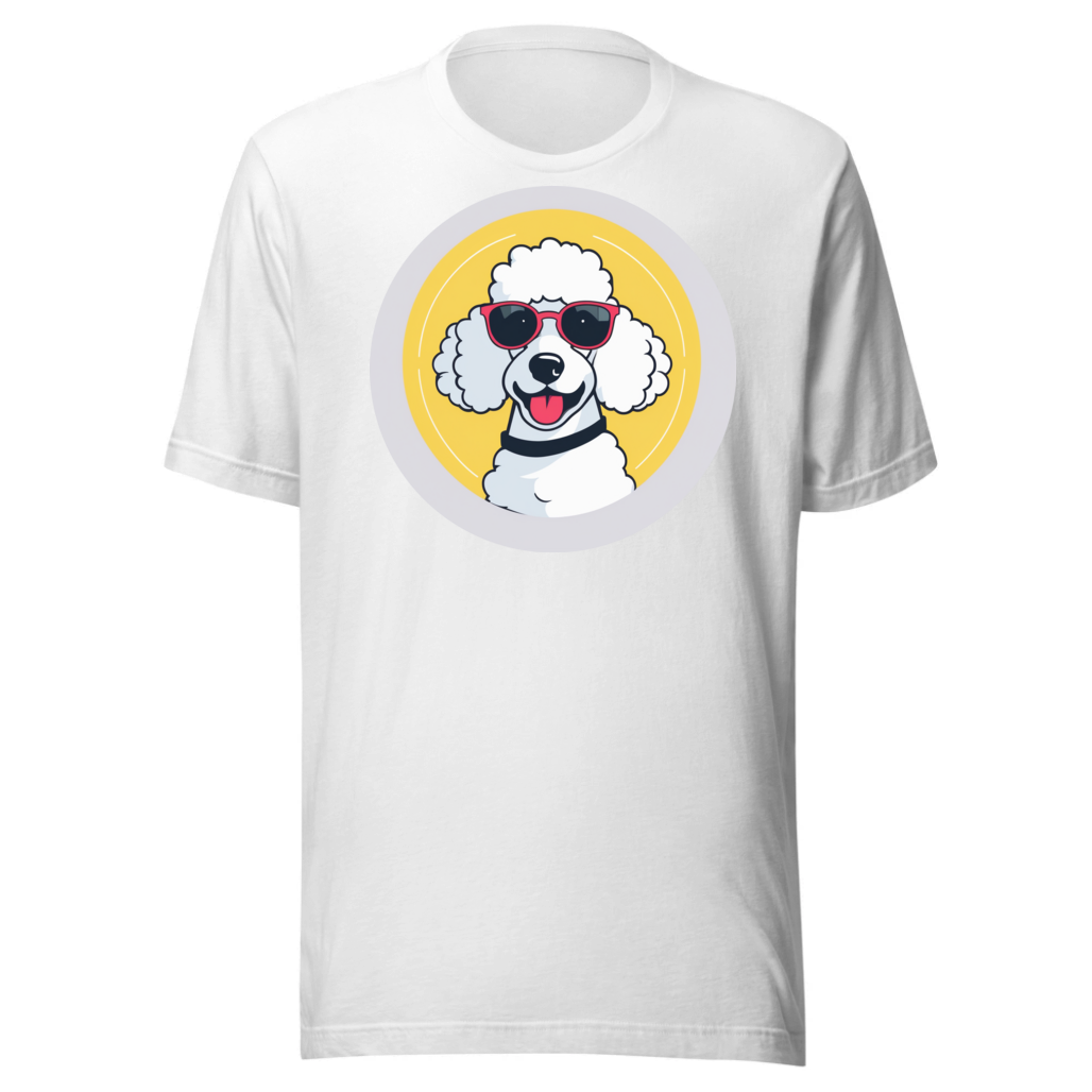 PugMug Custom White Poodle T-Shirt