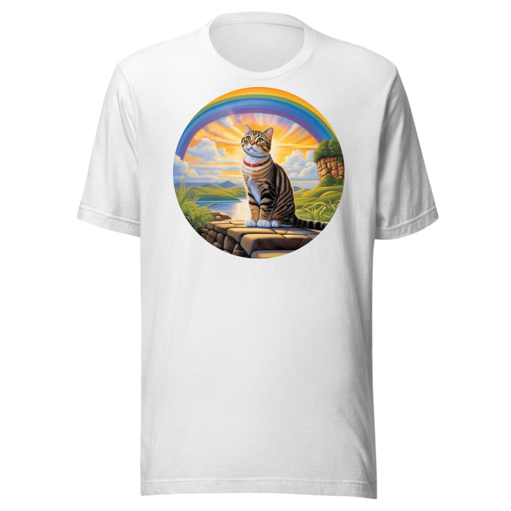 PugMug Custom Tabby Scottish Fold Cat T-Shirt