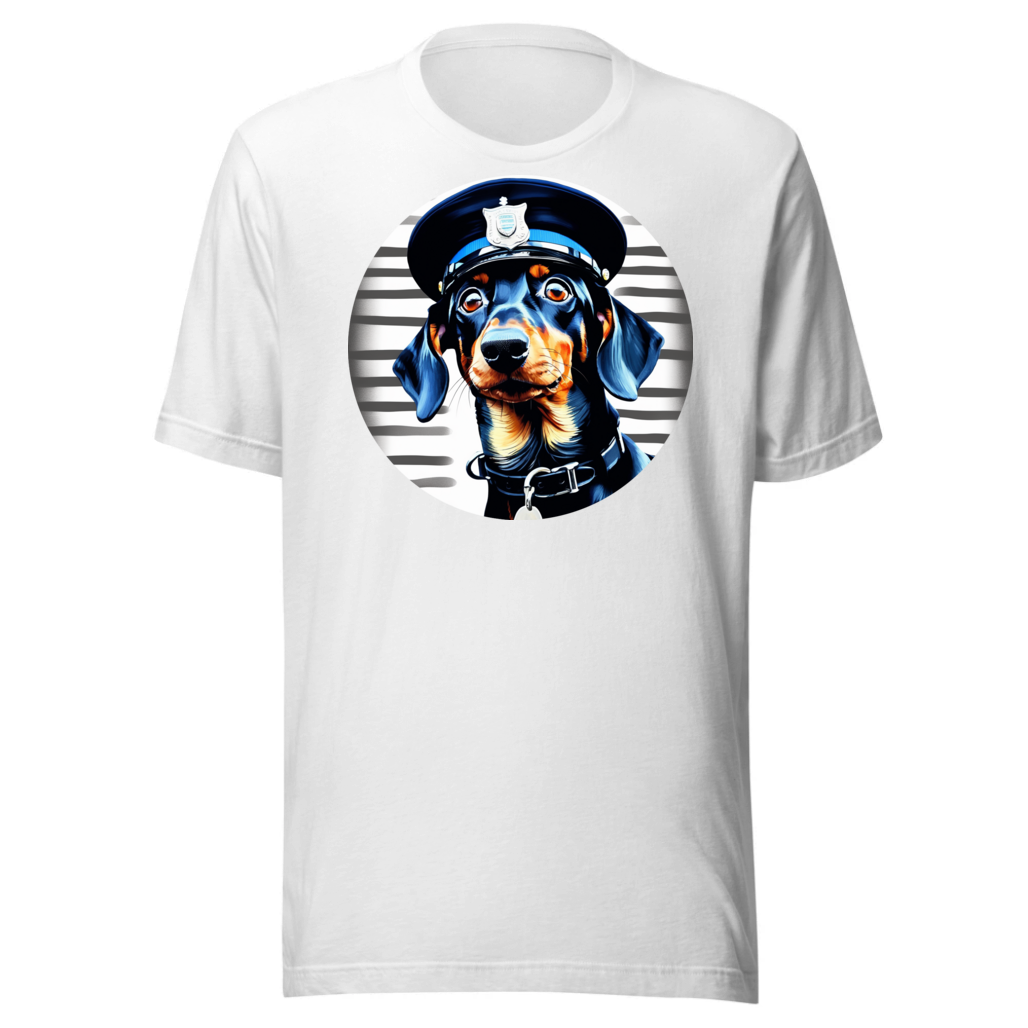 PugMug Custom Black Dachshund T-Shirt