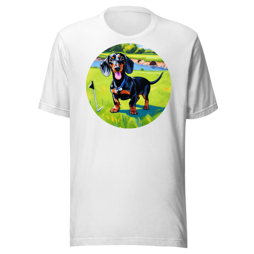 PugMug Custom Black Dachshund T-Shirt