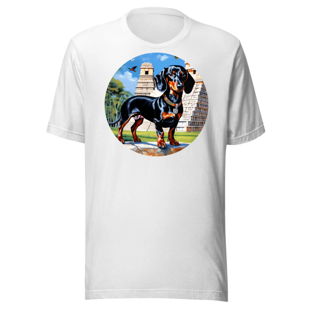 PugMug Custom Black Dachshund T-Shirt