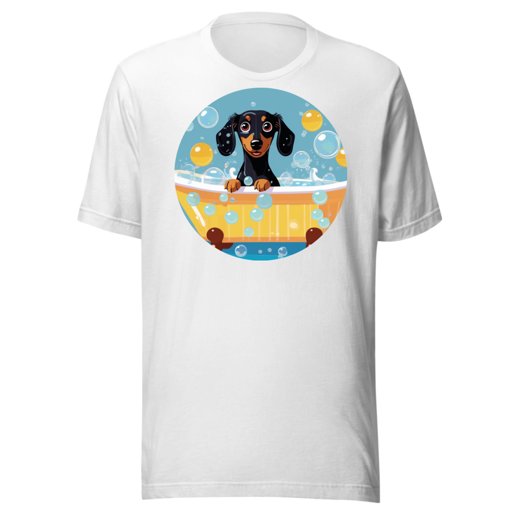 PugMug Custom Black Dachshund T-Shirt