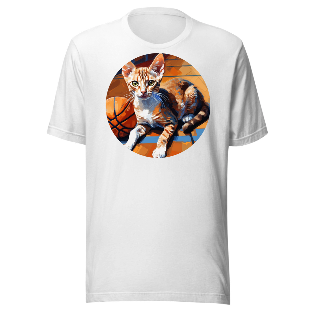 PugMug Custom Tabby Devon Rex Cat T-Shirt