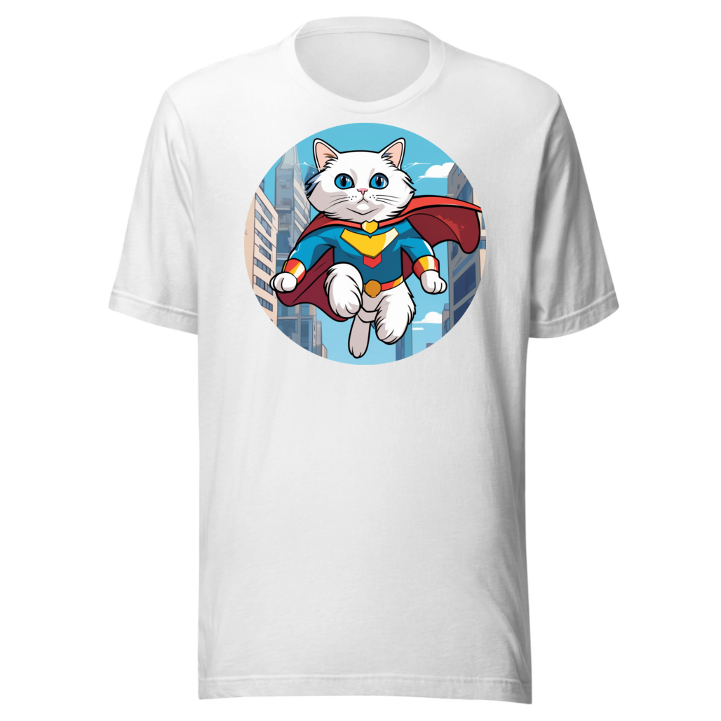 PugMug Custom White Ragdoll Cat T-Shirt