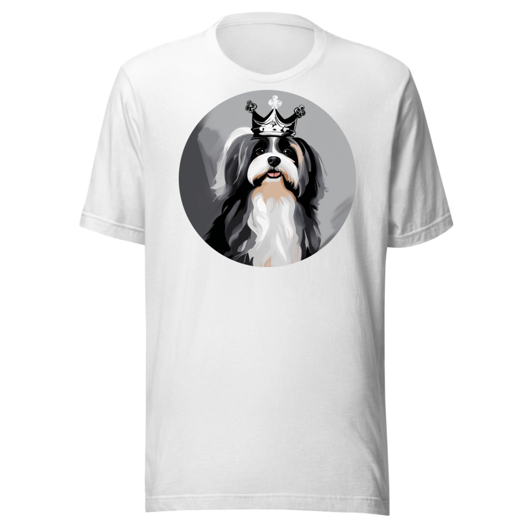 PugMug Custom Black-and-white Havanese Dog T-Shirt