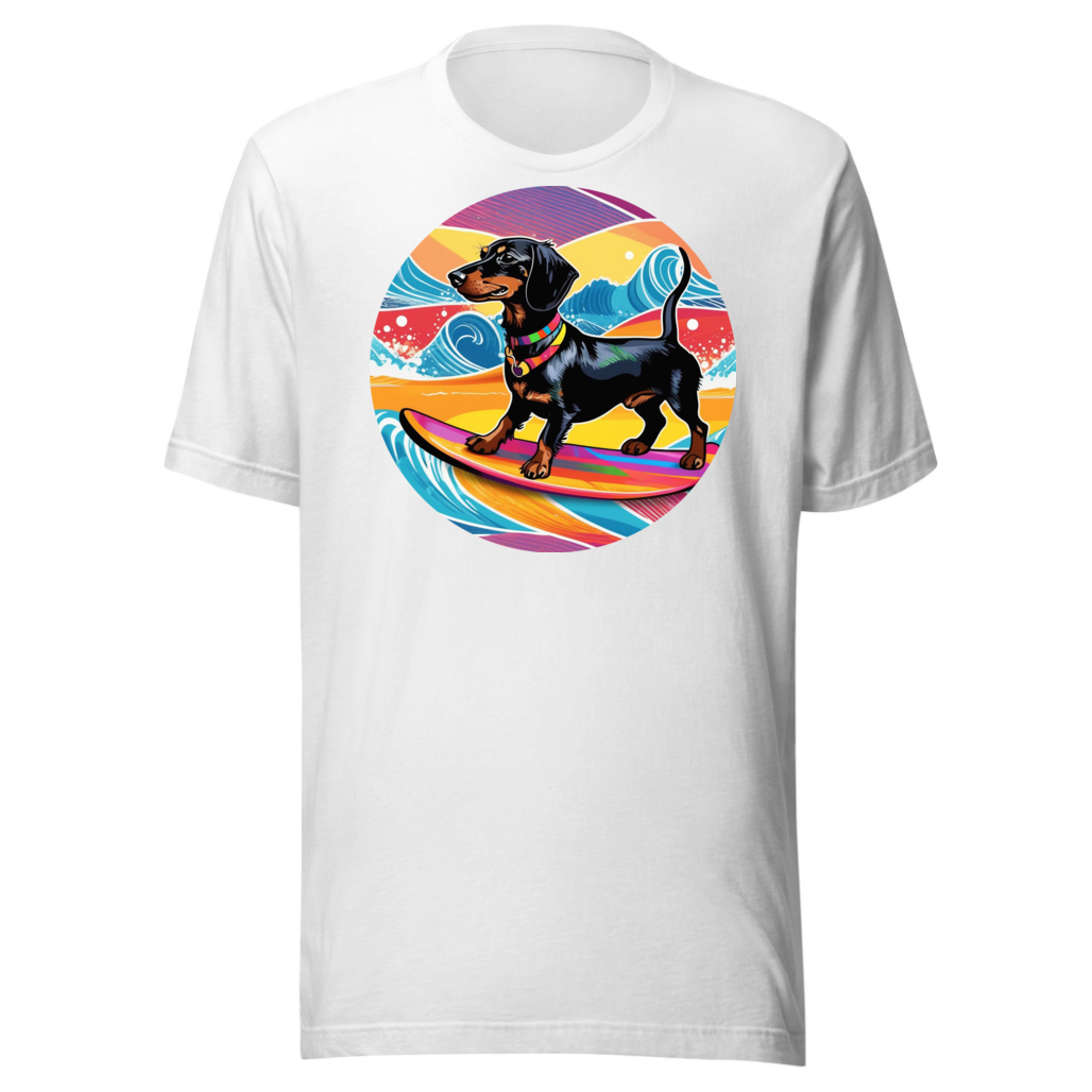 PugMug Custom Black Dachshund T-Shirt