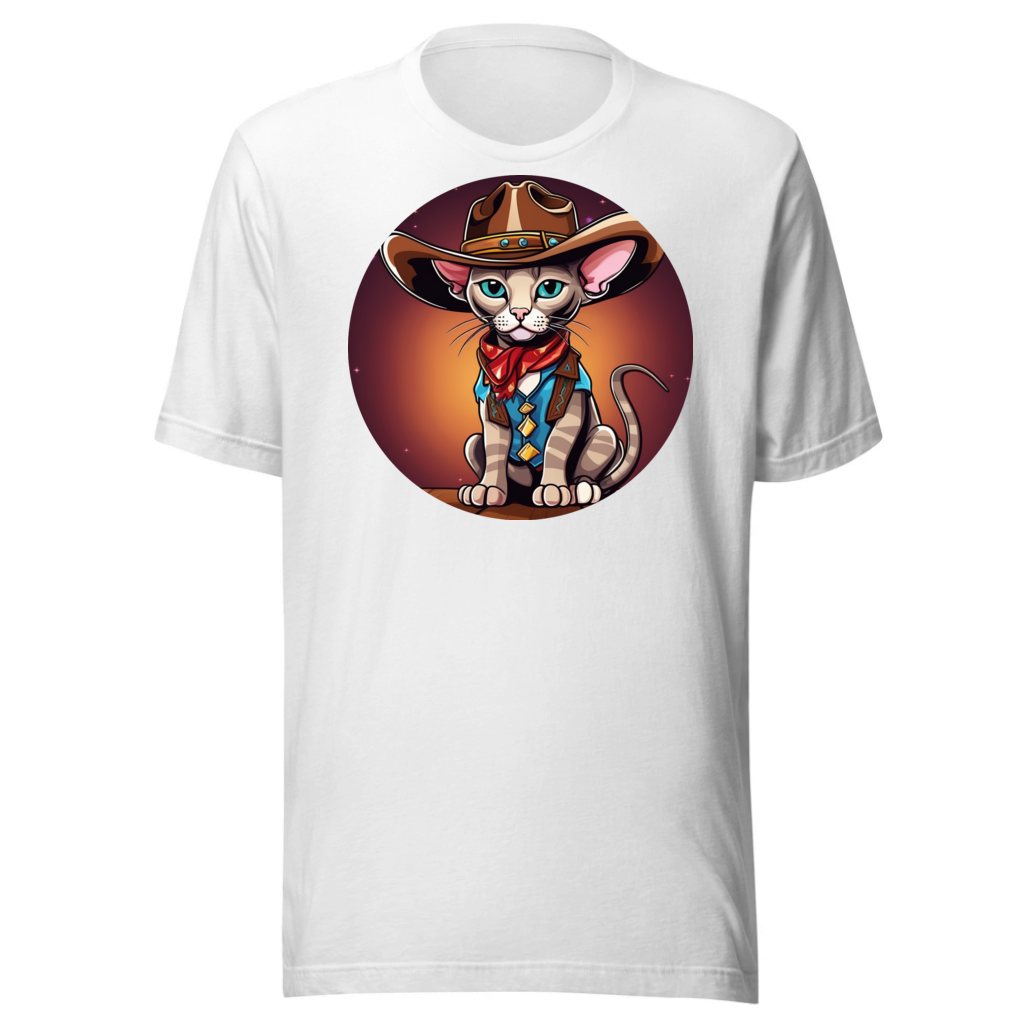 PugMug Custom Tabby Sphynx Cat T-Shirt