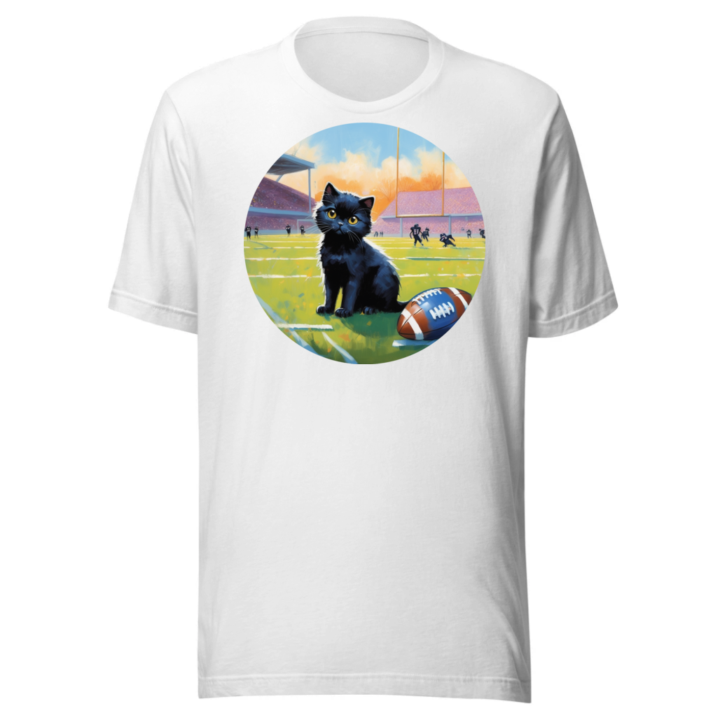 PugMug Custom Black Scottish Fold Cat T-Shirt