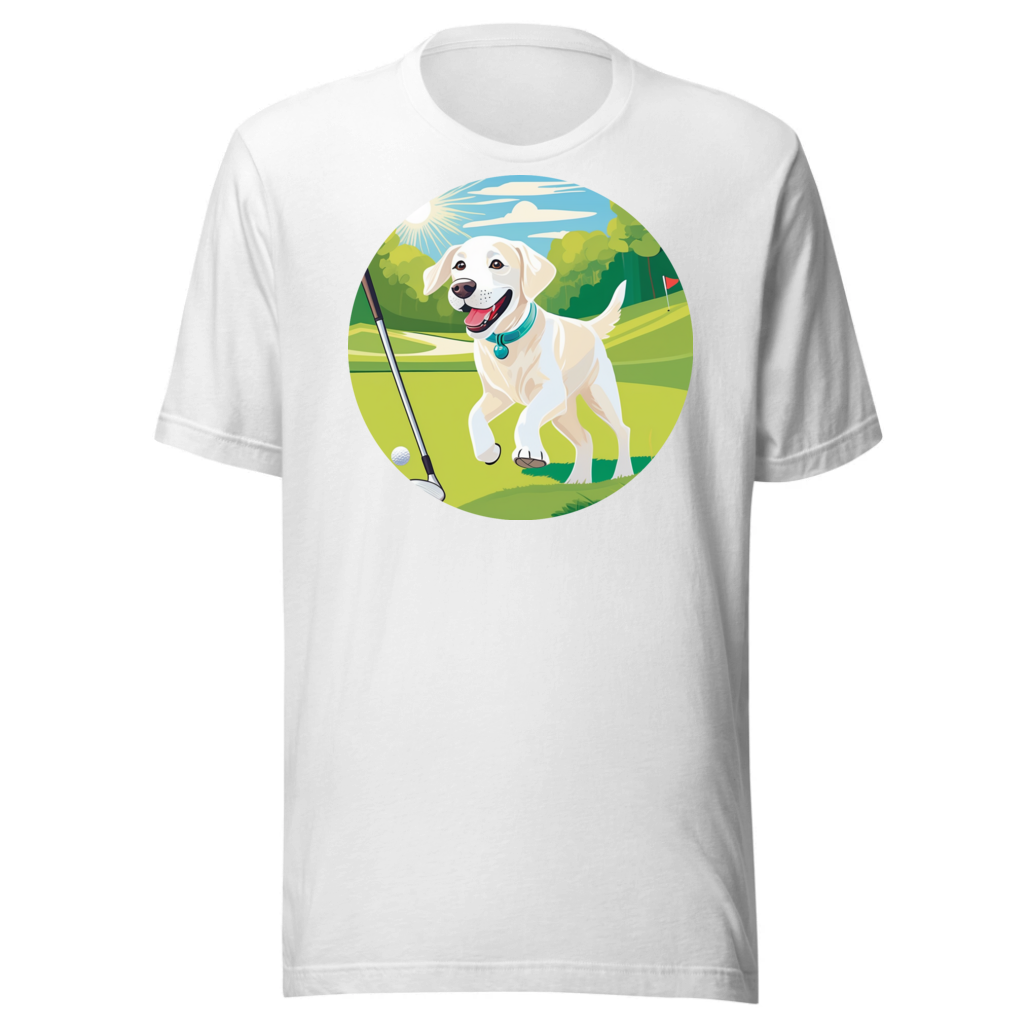 PugMug Custom White Labrador Retriever T-Shirt