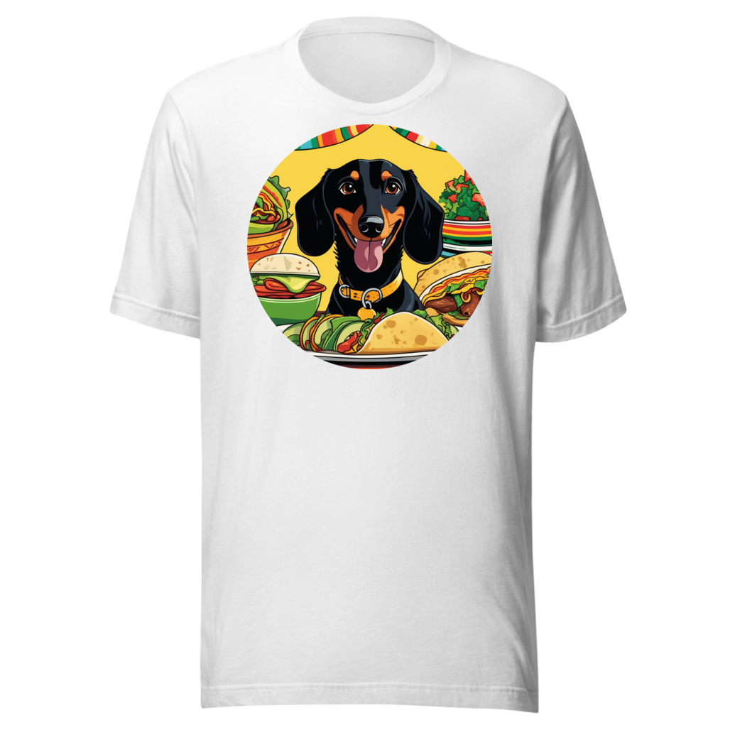 PugMug Custom Black Dachshund T-Shirt