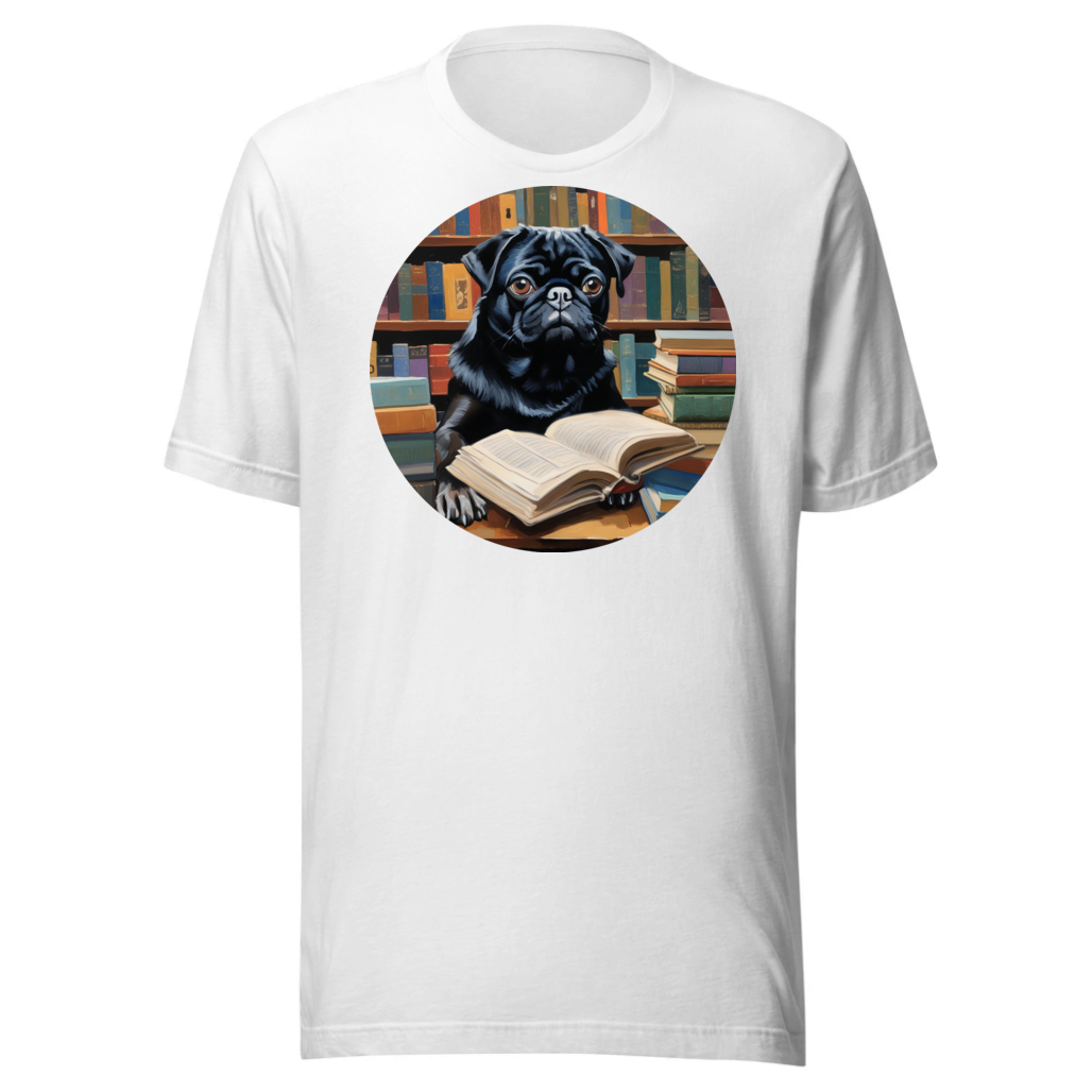PugMug Custom Black Pug T-Shirt