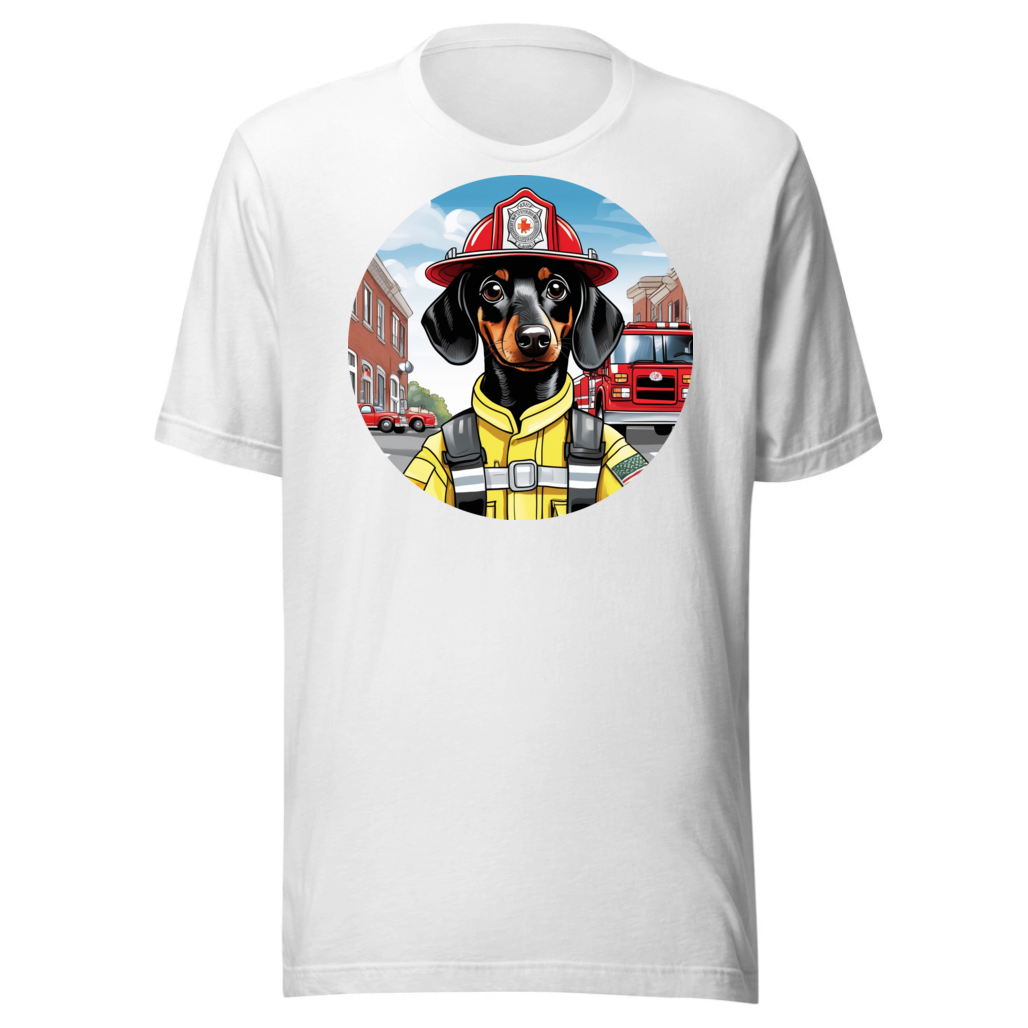 PugMug Custom Black Dachshund T-Shirt