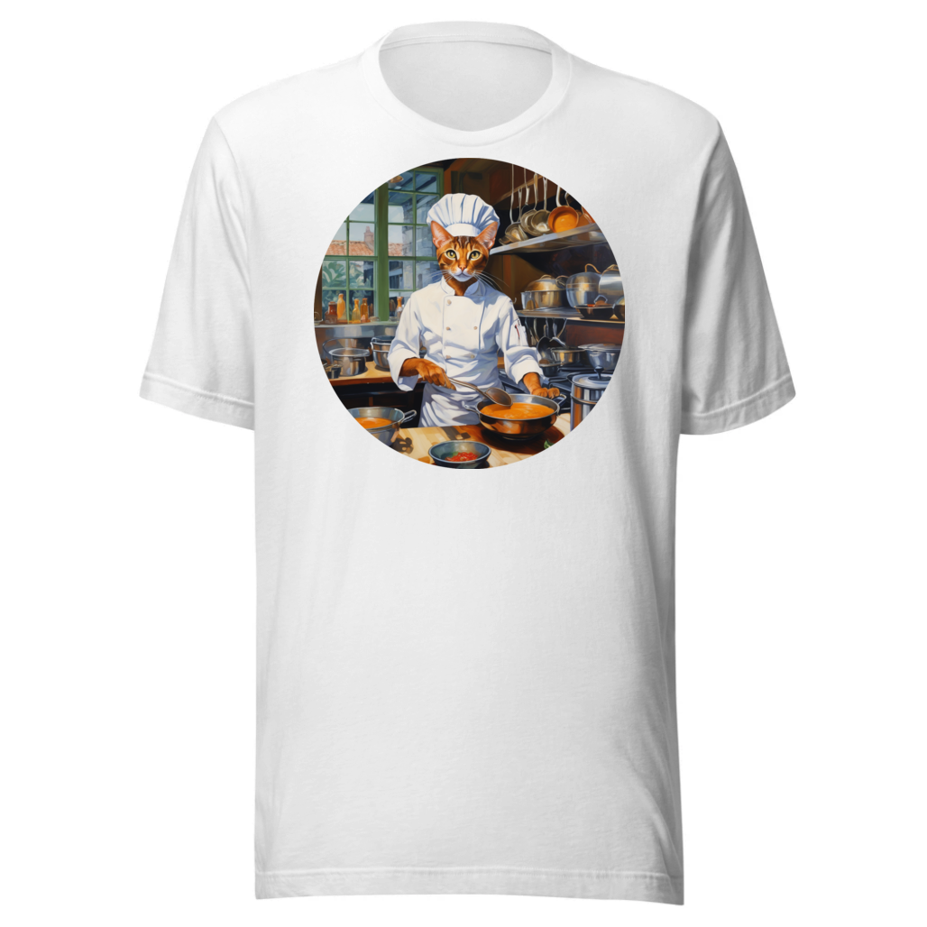 PugMug Custom Tabby Abyssinian Cat T-Shirt