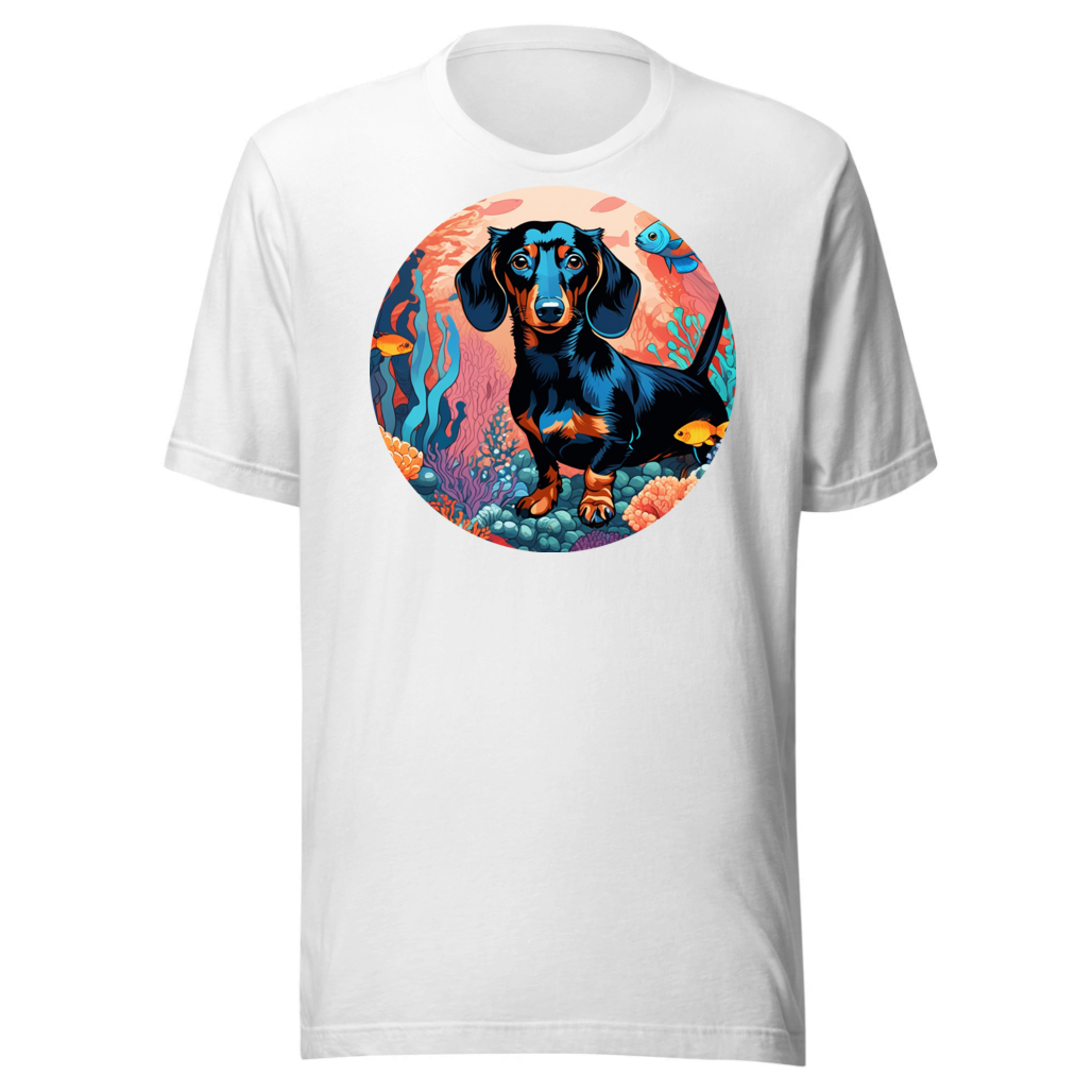 PugMug Custom Black Dachshund T-Shirt