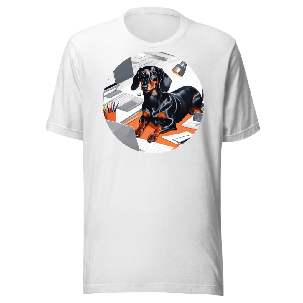 PugMug Custom Black Dachshund T-Shirt