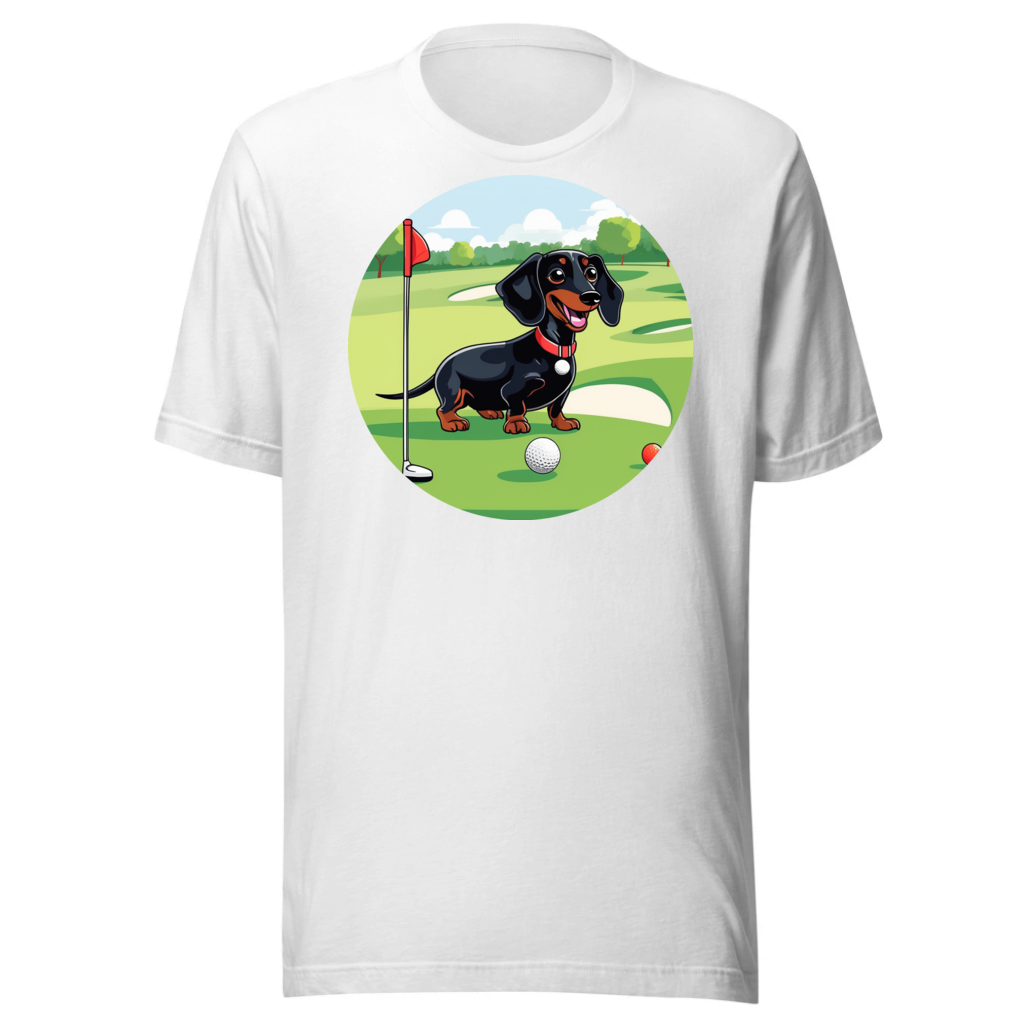 PugMug Custom Black Dachshund T-Shirt