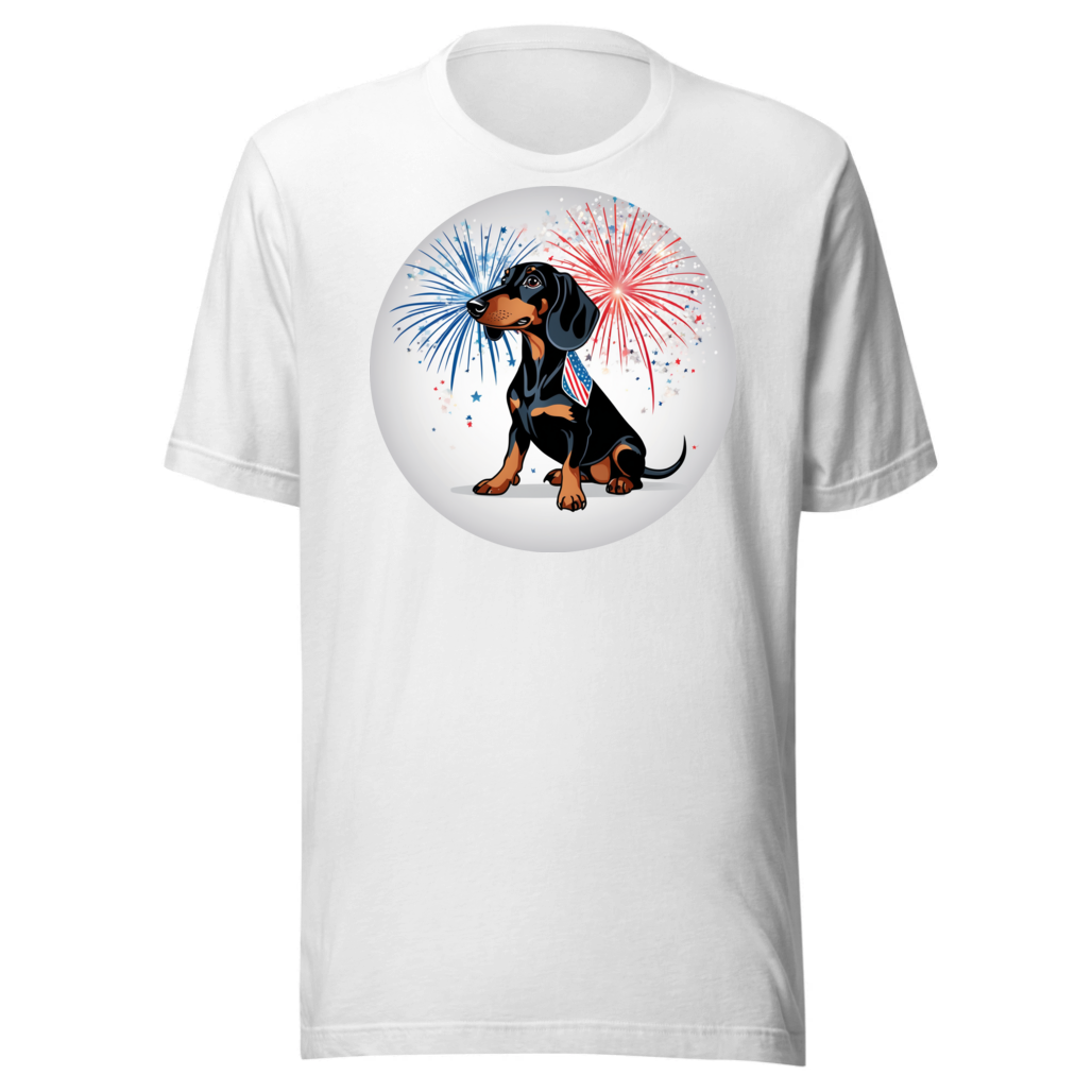 PugMug Custom Black Dachshund T-Shirt