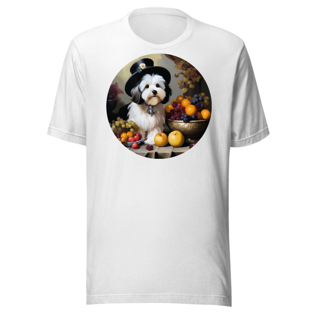 PugMug Custom Black-and-white Havanese Dog T-Shirt