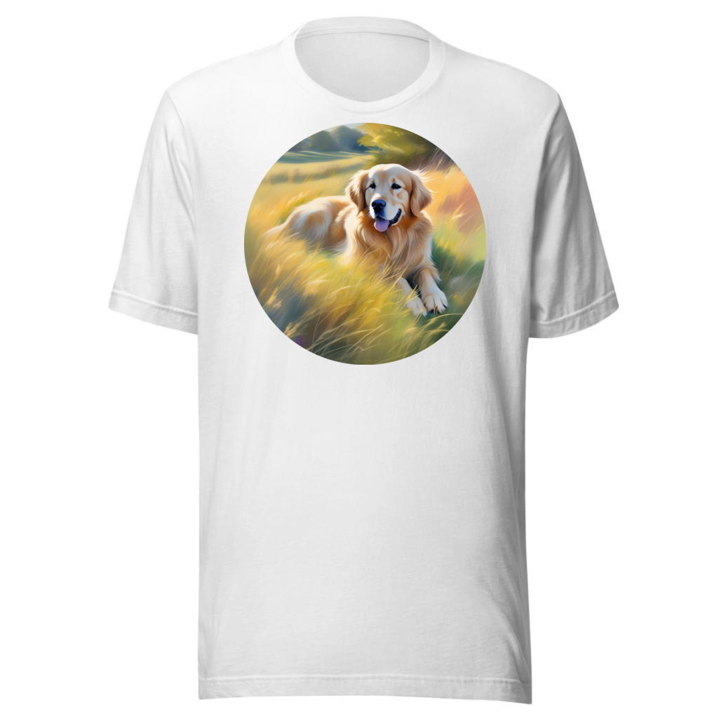 PugMug Custom Golden Retriever T-Shirt
