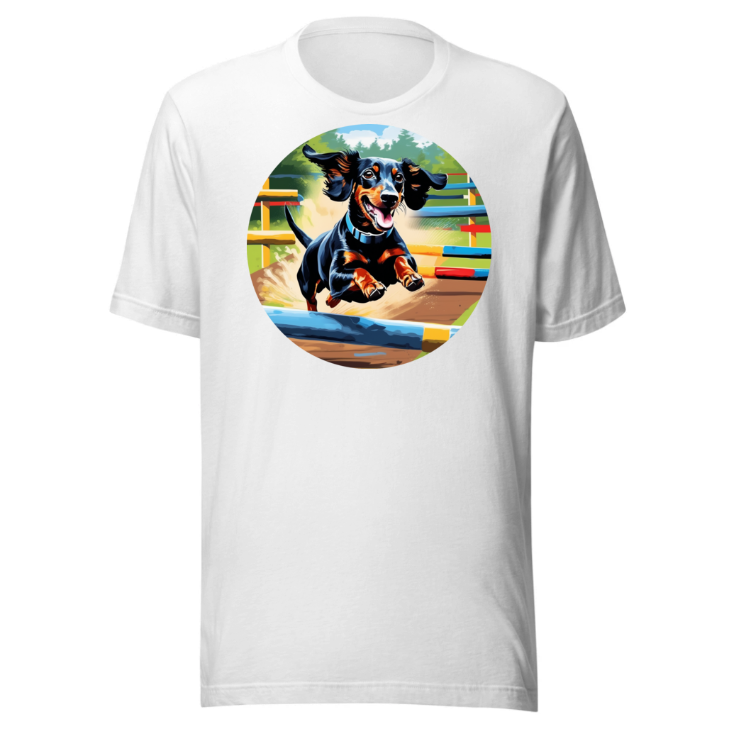 PugMug Custom Black Dachshund T-Shirt