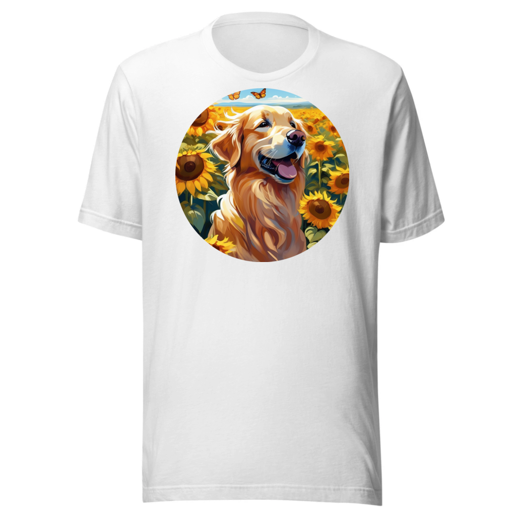 PugMug Custom Golden Retriever T-Shirt