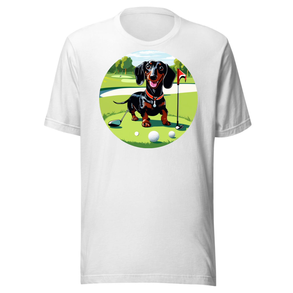 PugMug Custom Black Dachshund T-Shirt