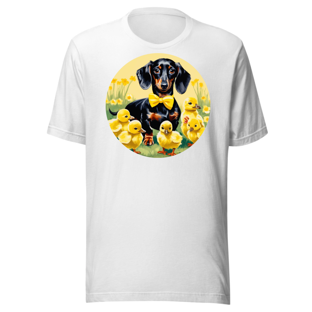 PugMug Custom Black Dachshund T-Shirt