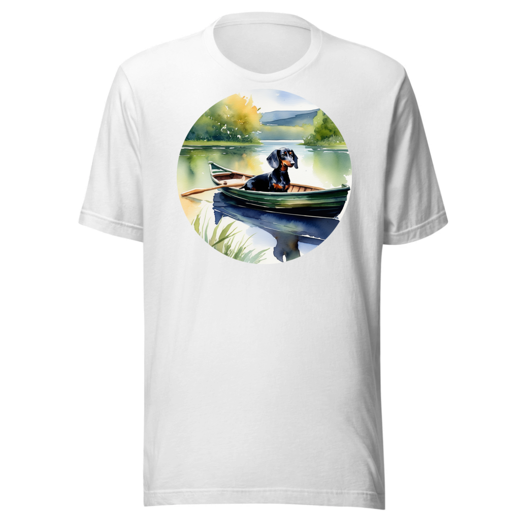 PugMug Custom Black Dachshund T-Shirt