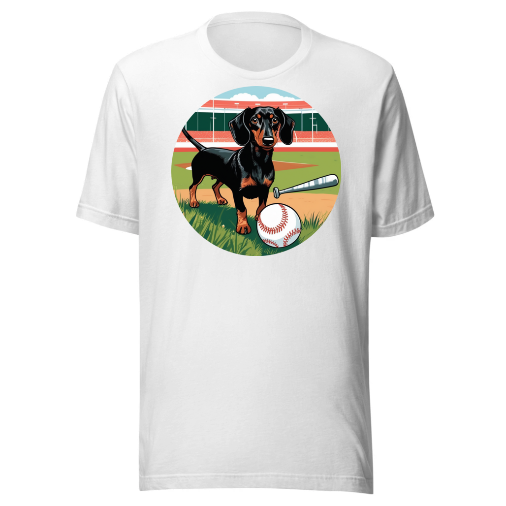 PugMug Custom Black Dachshund T-Shirt